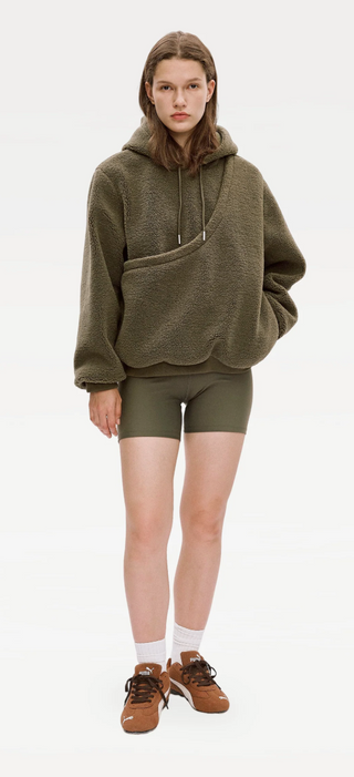 Kangaroo Hoodie Kaki